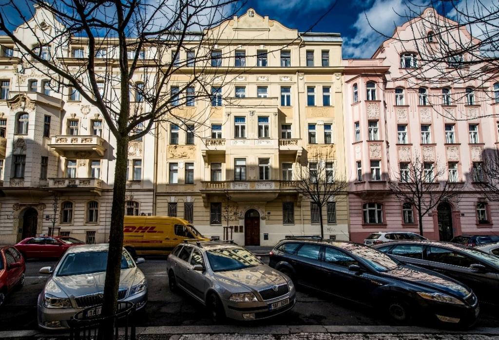 Modern Apartment Riegrovy Sady Prága Kültér fotó
