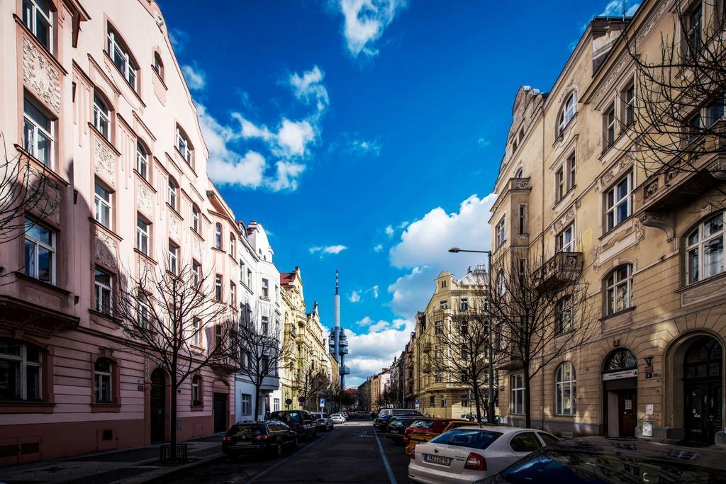 Modern Apartment Riegrovy Sady Prága Kültér fotó